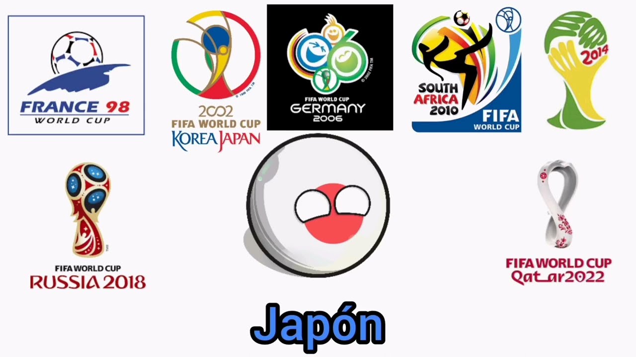Historia de Japón en los mundiales, Countryballs