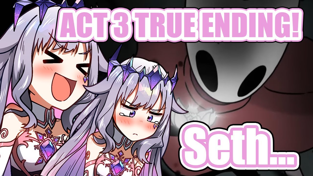 Biboo Reacts to Silksong's Act 3 True Ending and Seth in End Credits | HK: Silksong [Hololive EN]