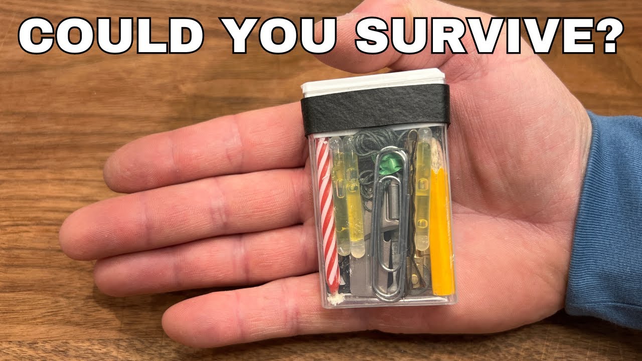 Ultimate tic tac urban escape & evasion survival kit