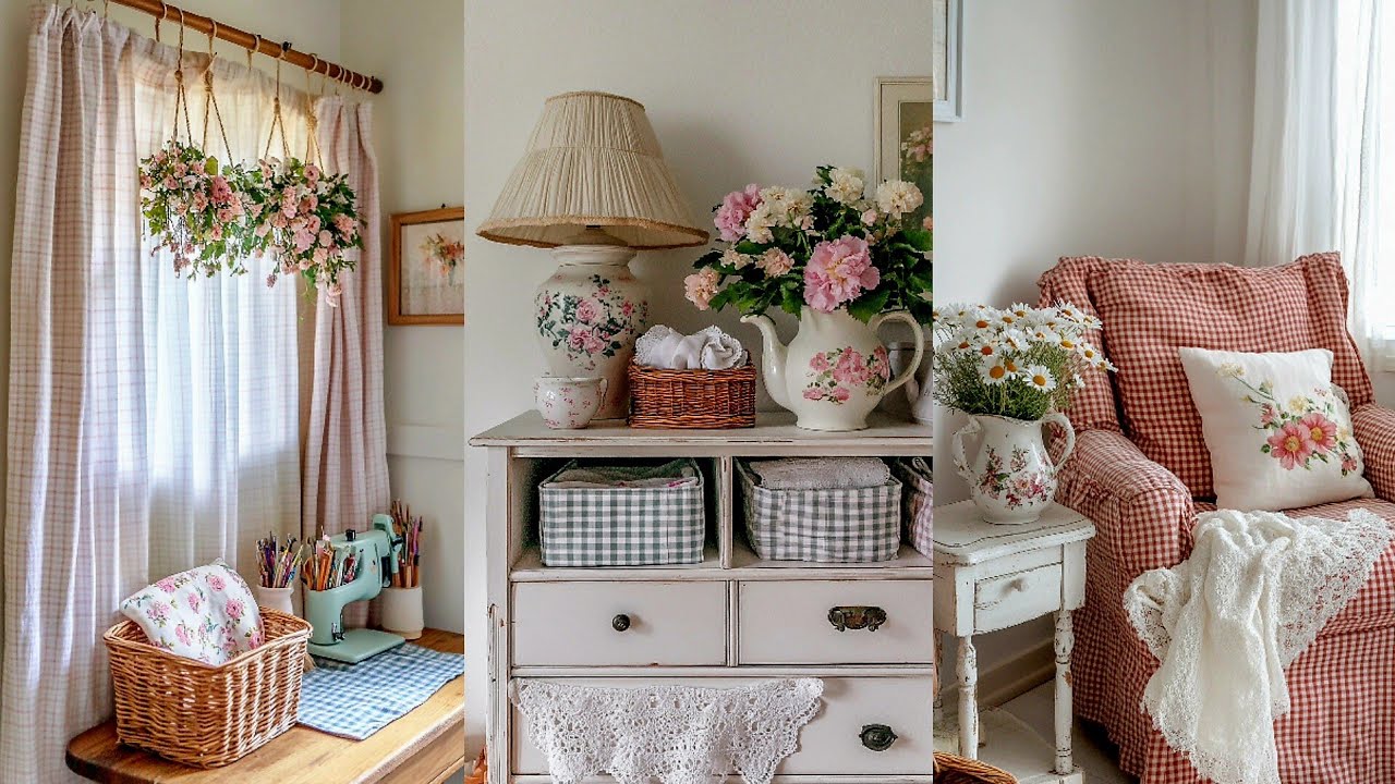 🎀 150+ GORGEOUS Gingham Fabric DIY Projects for a Cozy Farmhouse Home (So Easy!) 🎀
