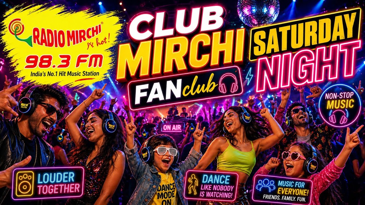 NonStop Dance Music With Radio Mirchi 98.3 fm Ft. DjRichard and RjAyontika