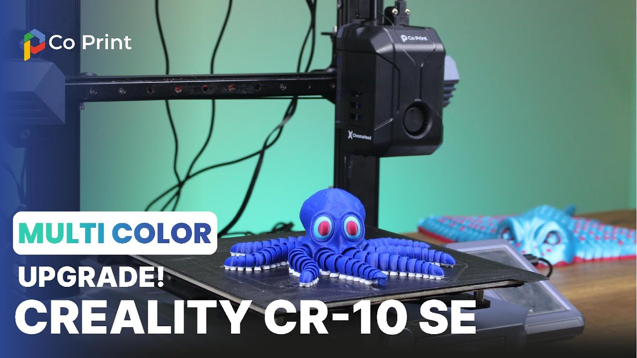 Multicolor Printing on Creality CR-10 SE | Co Print KCM Upgrade