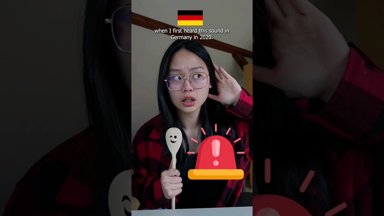 What do sirens mean in Germany? 🚨🇩🇪👀 #germany #culture
