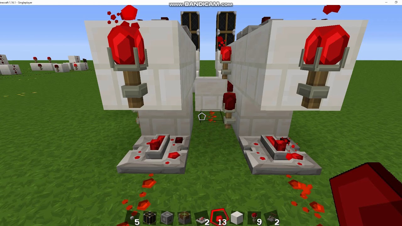 Digital Logic in Minecraft, How to Build RAM in Minecraft Using Redstone (EP9)
