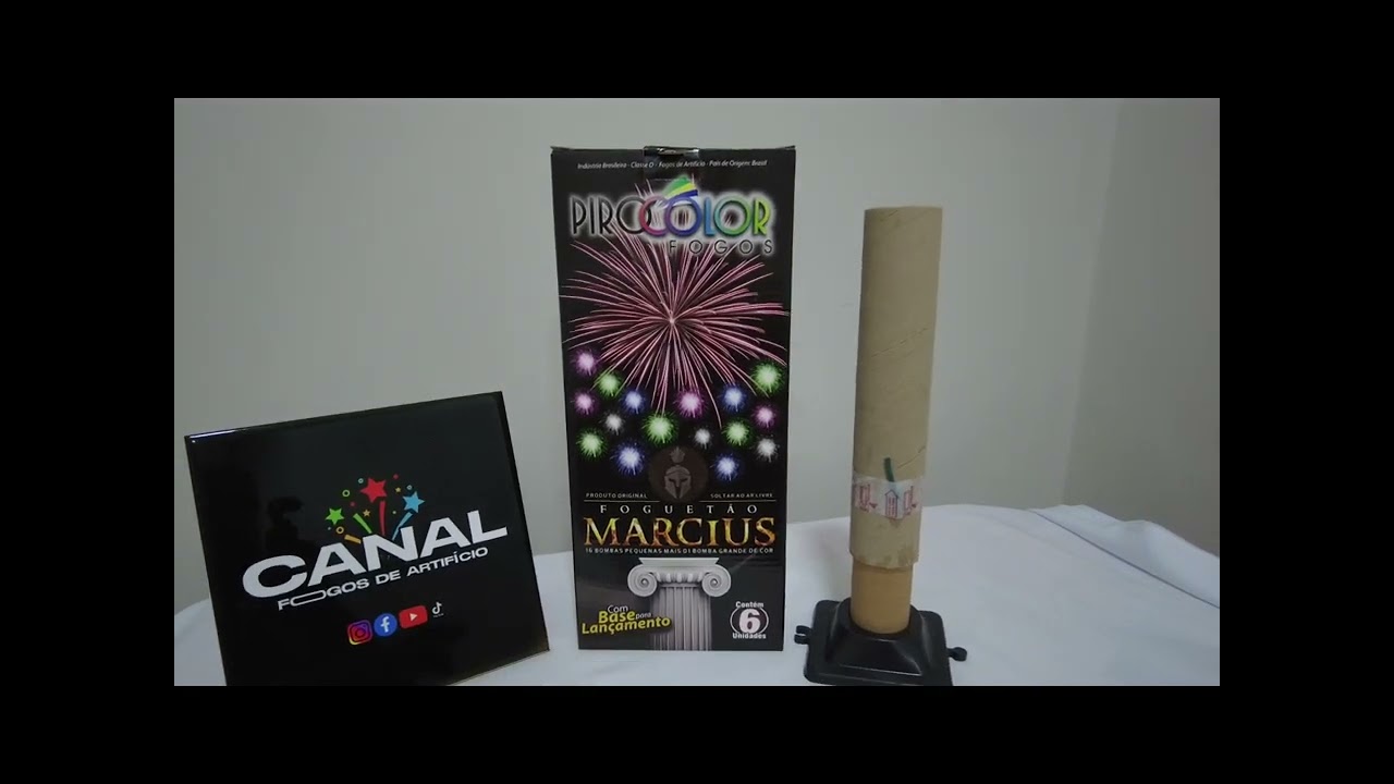 Foguetão Marcius - Fogos Pirocolor