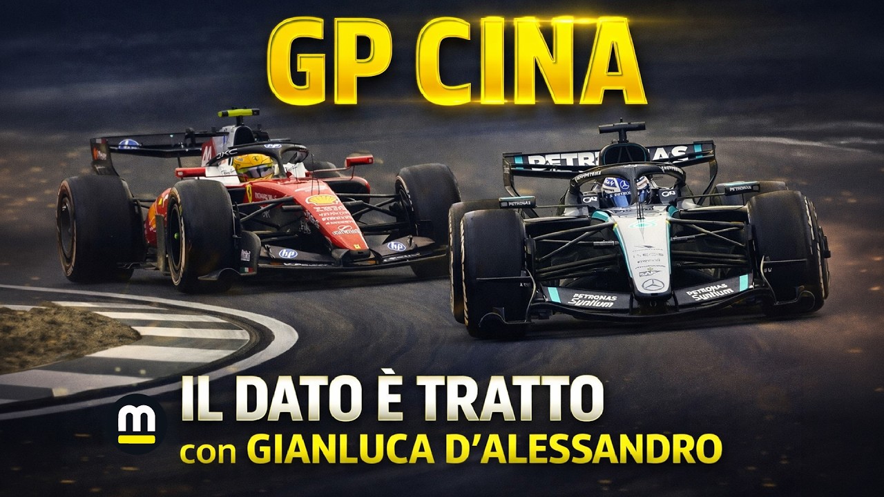 MERCEDES NON è SOLO PU: ecco COME ALLUNGA SU FERRARI da metà gara in poi - Telemetrie F1 GP Cina