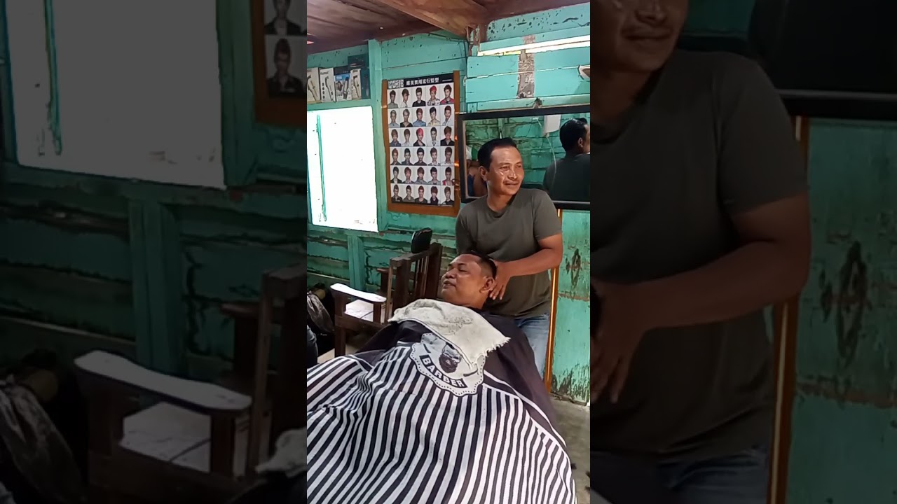 Cukur jenggot dan kusuk kepala,💆✂️💈🇮🇩