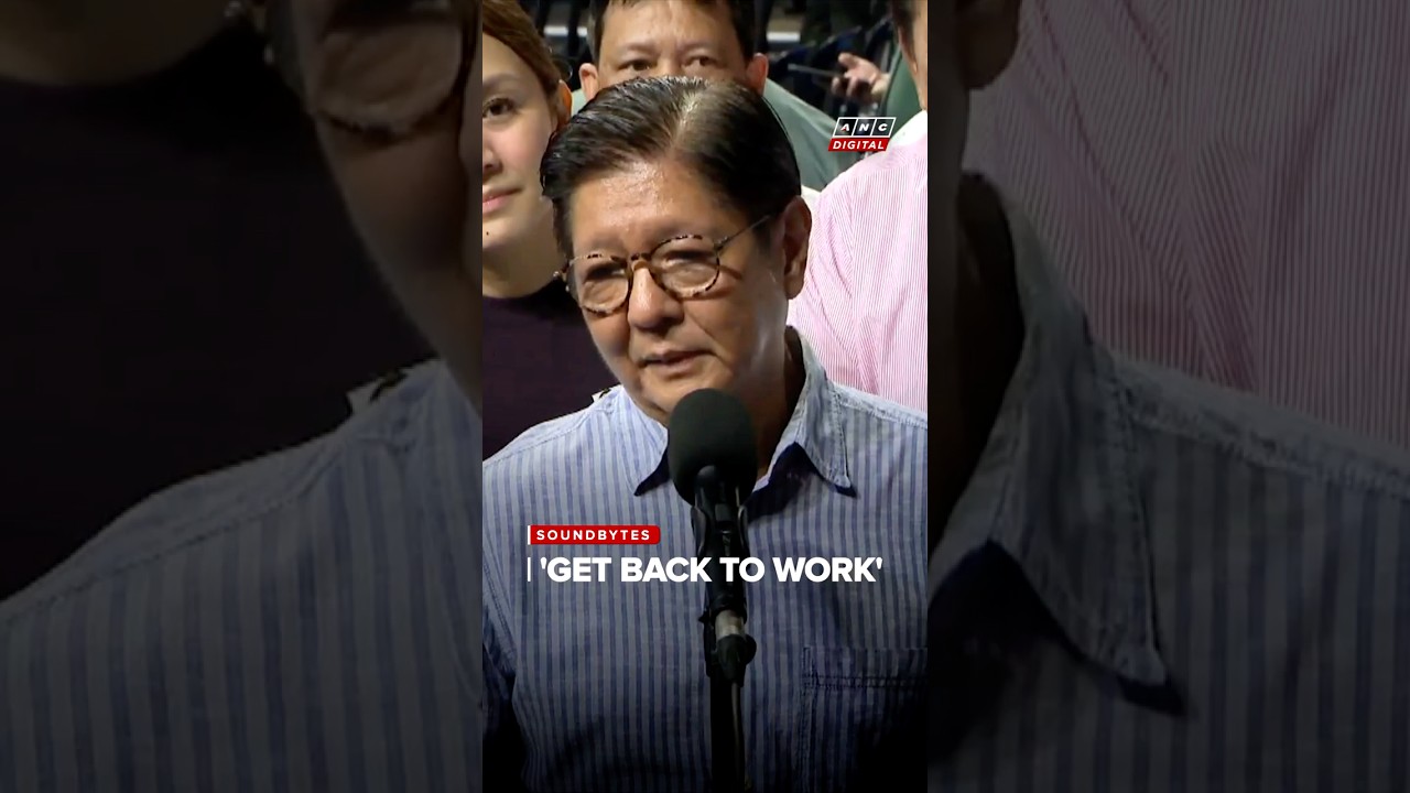 Marcos outraged over Senate chaos, tells senators to return to work amid 'boycott' | ANC