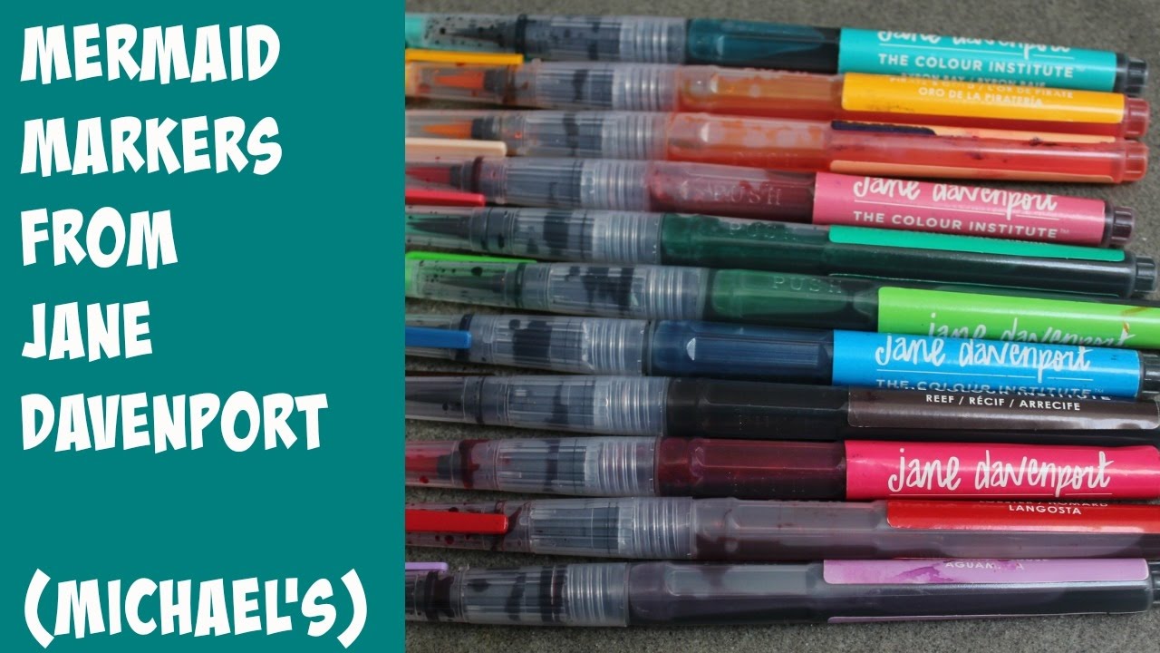 Mermaid Markers by Jane Davenport