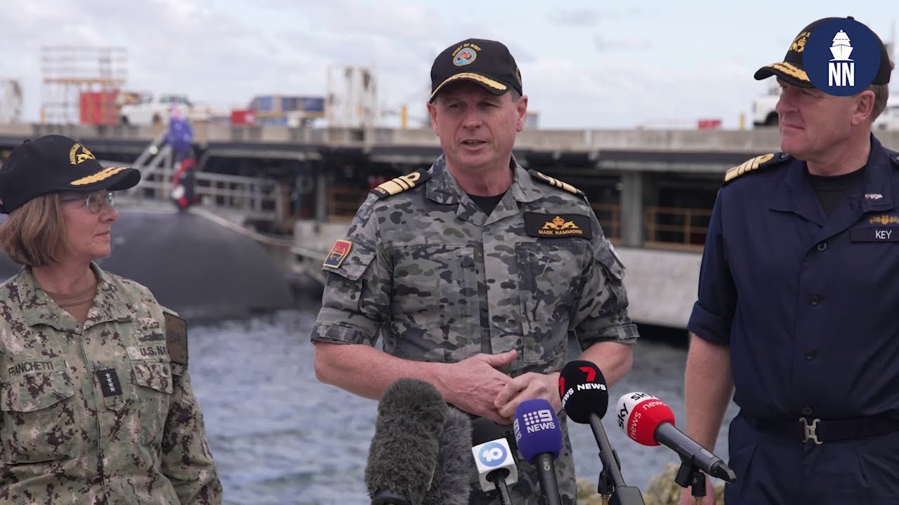 AUKUS Navy Chiefs first trilateral visit to HMAS Stirling