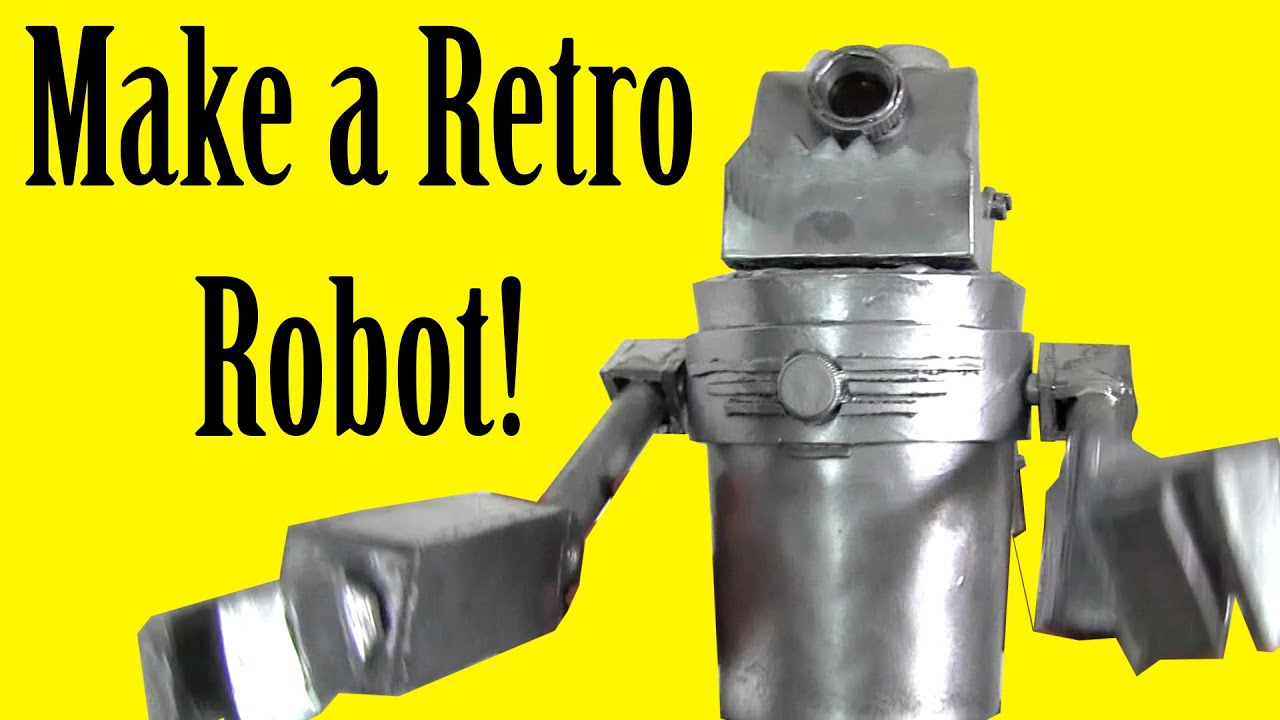 How to Make a Retro Robot Prop (DIY)