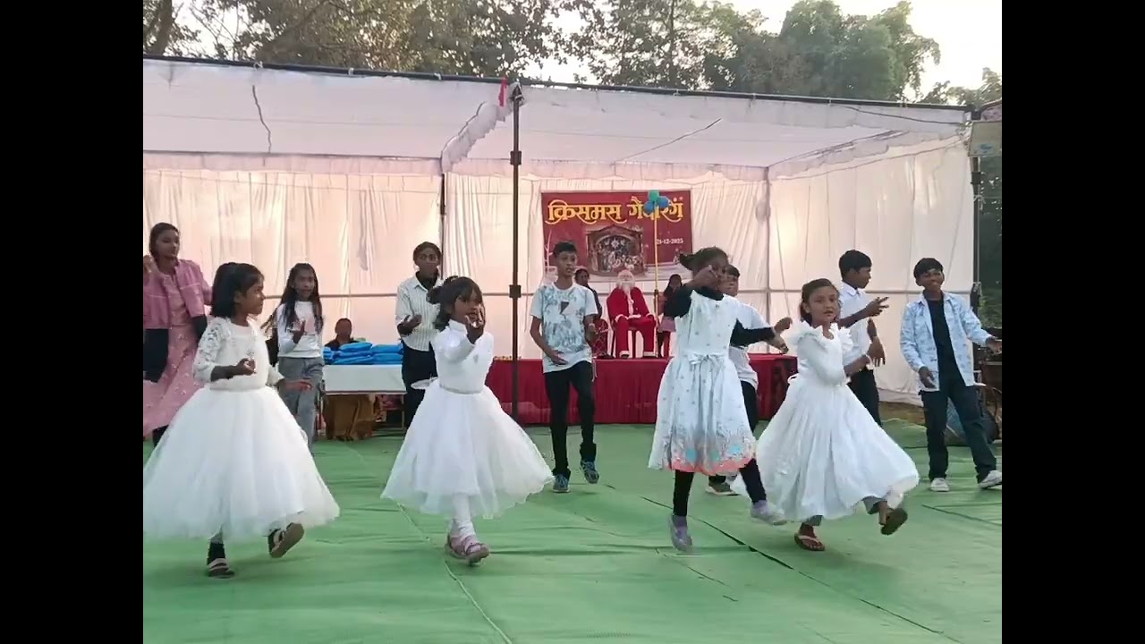 Sunday school students dance performance GEL chruch kedarpur ambikapur ✝️😊