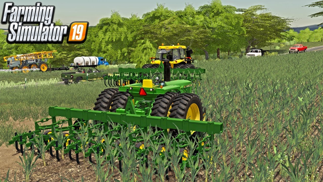 CULTIVATING CORN | FORGOTTEN & PULLED OUT OF THE TREES (MISSOURI ROLEPLAY) FS19