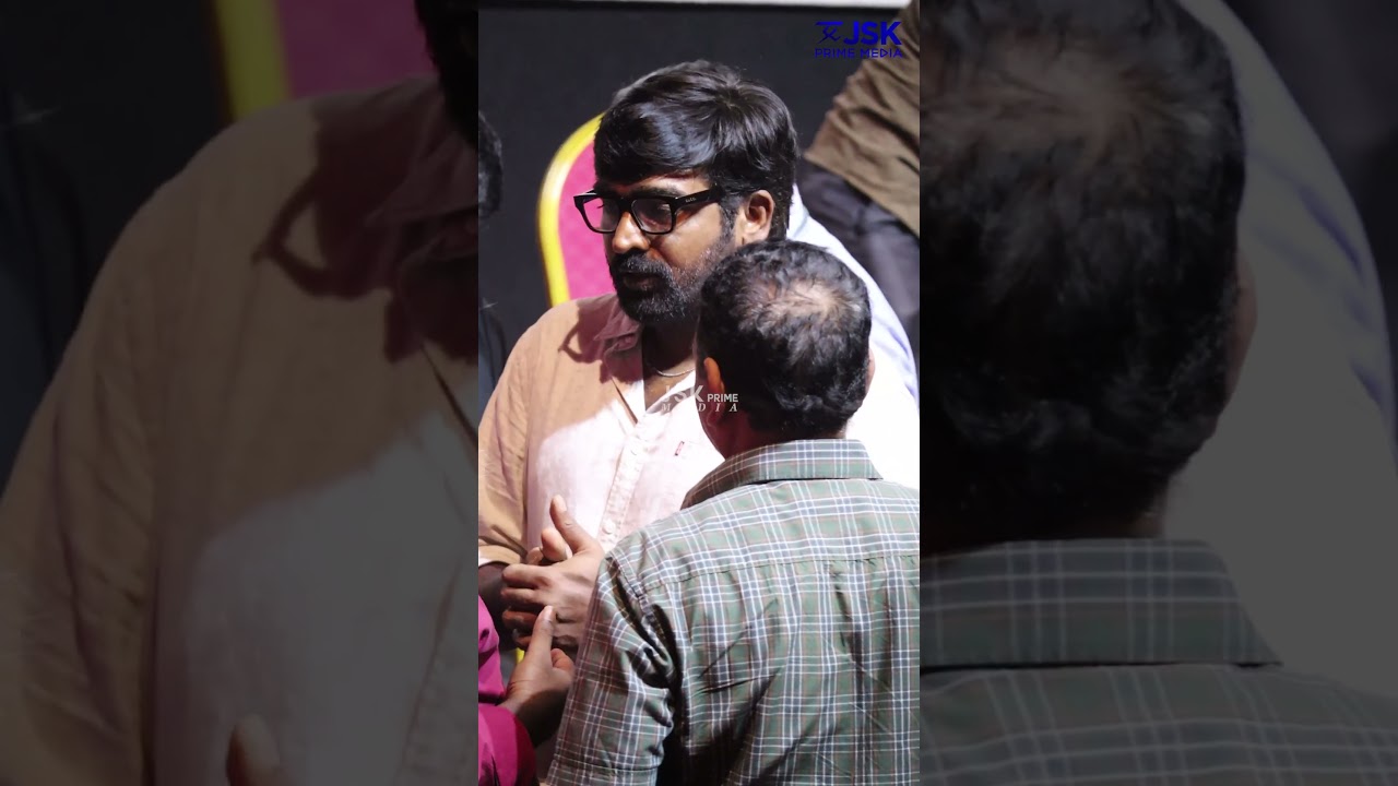 Vijay Sethupathi 🥰 at his Son's Phoenix Movie Teaser Launch 