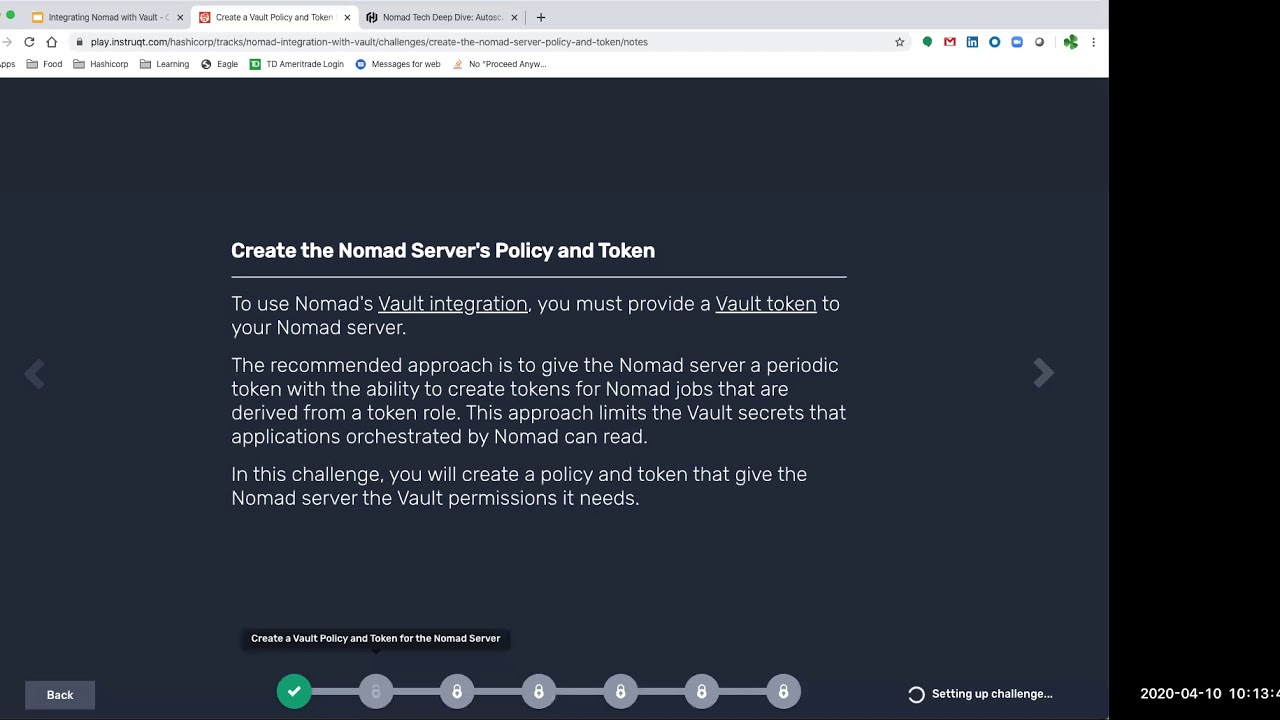 Solutions Engineering Hangout: Integrating Nomad with Vault