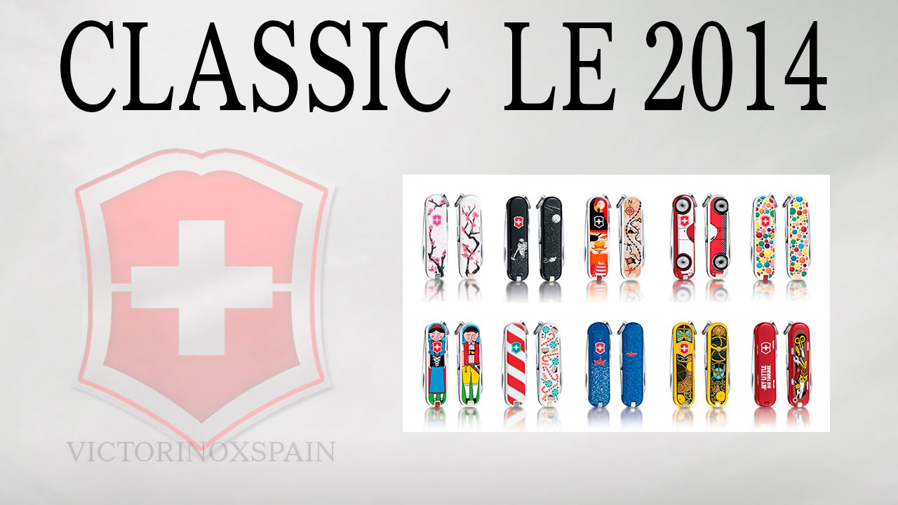 VICTORINOX CLASSIC LIMITED EDITION 2014 (All subtitles)