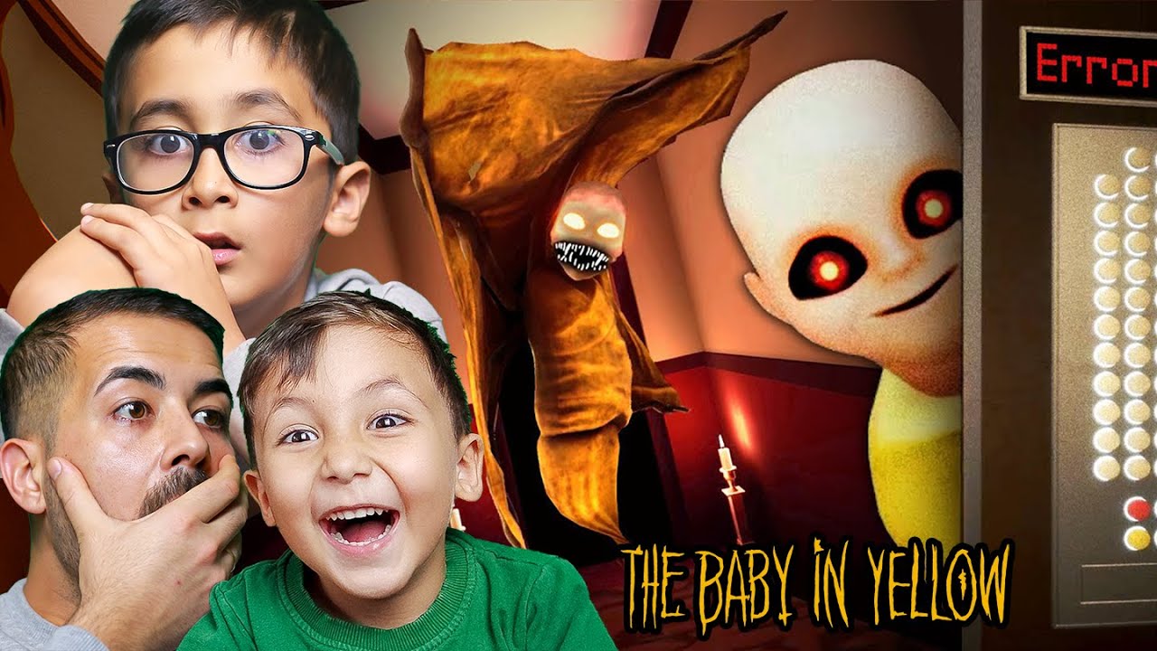 ŞEYTAN BEBEK İLE BAŞIMIZ DERTTE! 👿 The Baby In Yellow Bölüm 1