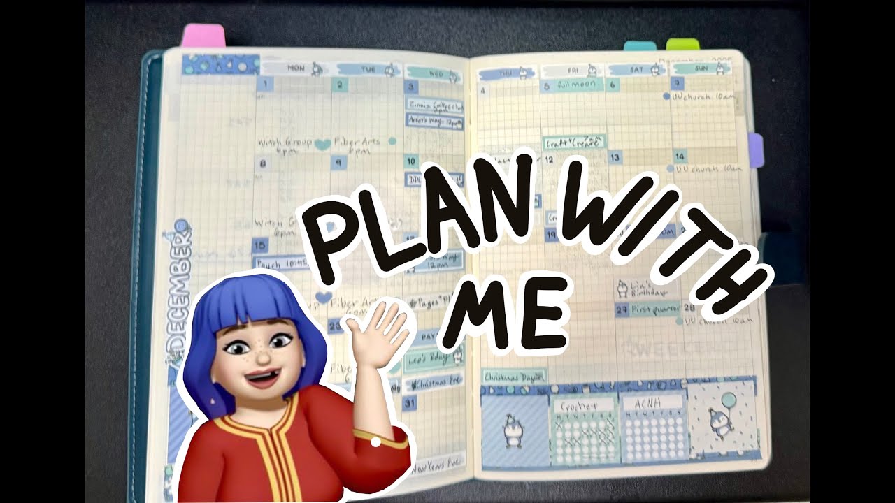 Plan with me with @hubmanchubgirlstore Sub Box December 2025 - Wonderland222