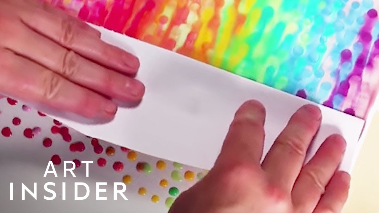 Watch Rainbow Art Be Made Out Of Anything