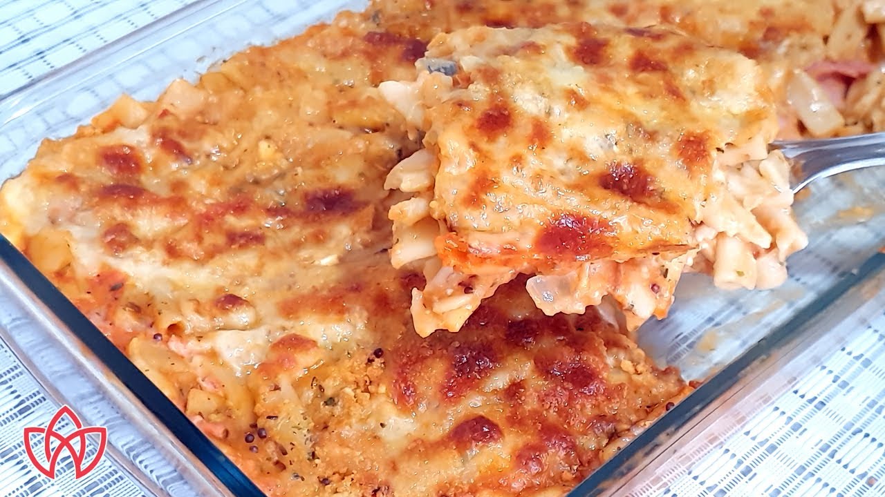 Sobras de Macarrão? Macarrão de Forno Cremoso Salva o Dia!