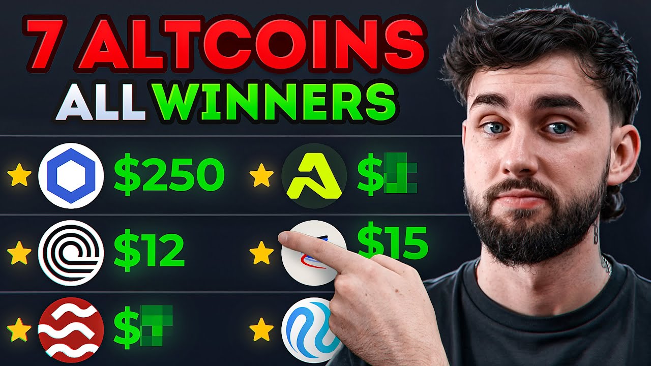 NOT A DRILL - 7 Altcoins That Will CRUSH Crypto Altseason 2025!