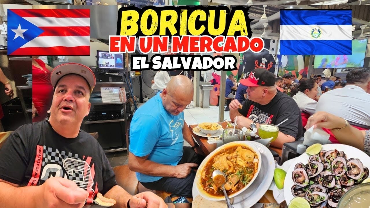 PUERTORIQUEÑO 🇵🇷 VISITA MERCADITO MERLIOT 🇸🇻 @evercabrera1000 @aidaaforever4545 @ElSalvador 