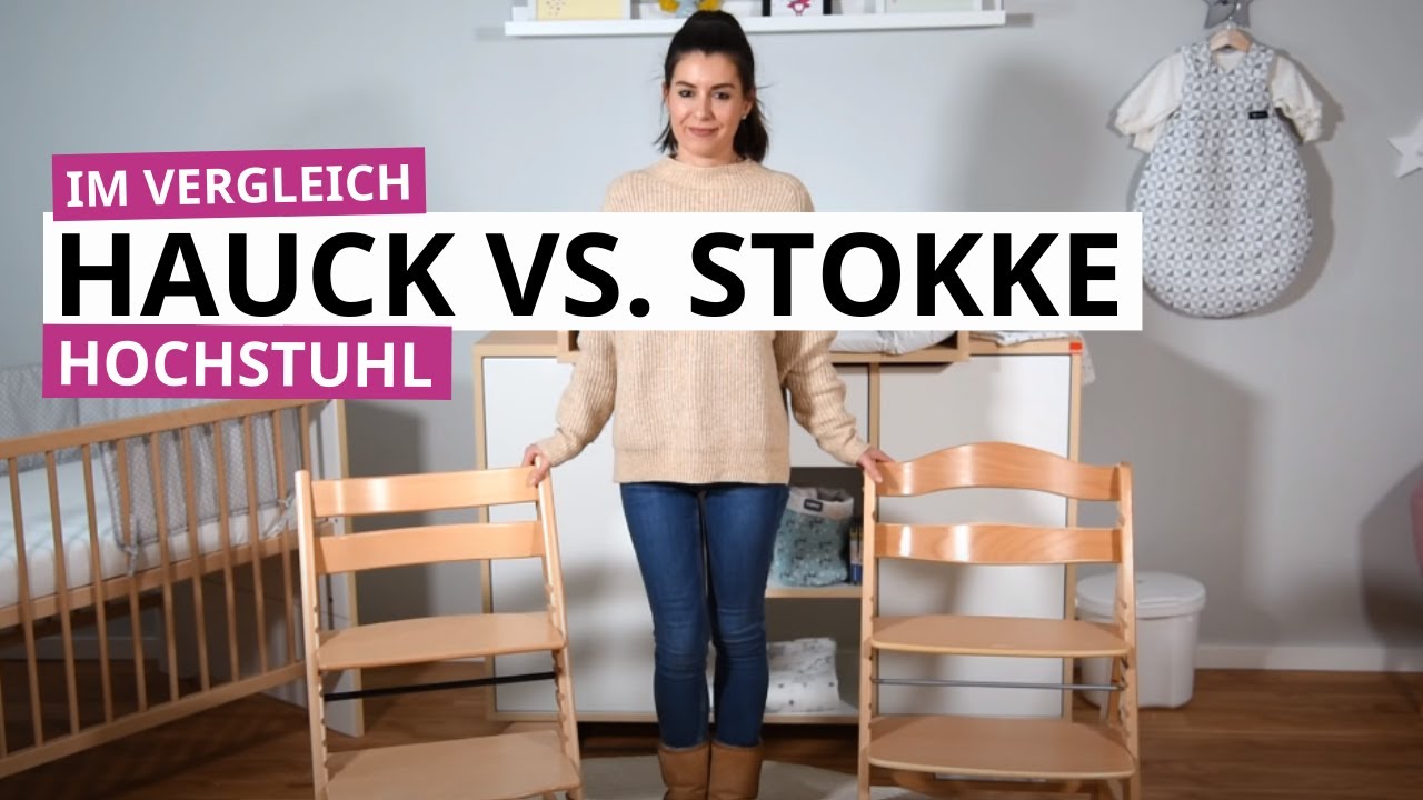 Hochstuhl + Newborn Sets Vergleich: Stokke Tripp Trapp vs. Hauck Alpha Plus