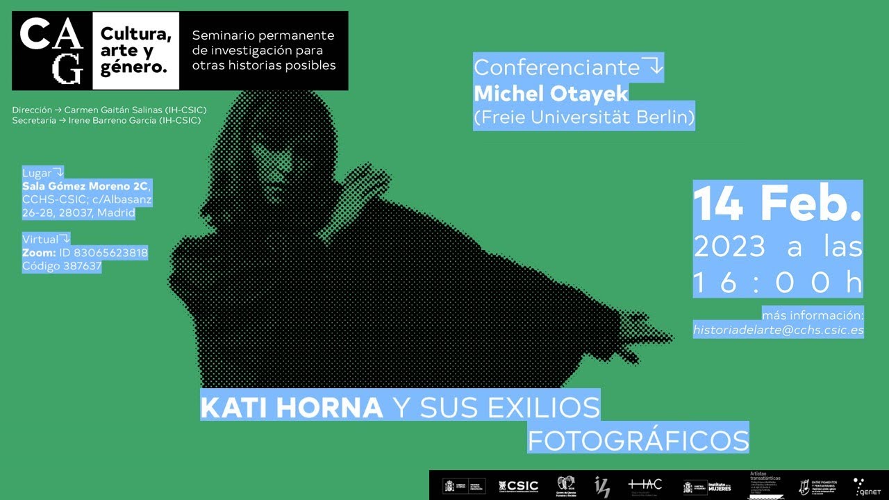4. Kati Horna y sus exilios fotogr&aacute;ficos, con Michel Otayek | CAG
