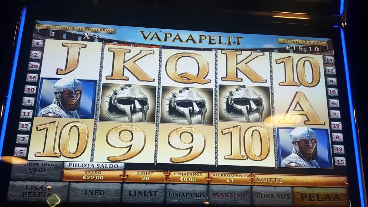 Taikuri pelaa - RAY Pelaamo - Gladiator - Bonuspeli