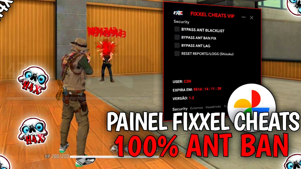 HEADTRICK VIP DE GRAÇA!! 🥶 PAINEL FIXXEL CHEATS VIP MOBILE ANDROID E IOS🤣 NOVO XIT LINK MEDIAFIRE 🎯