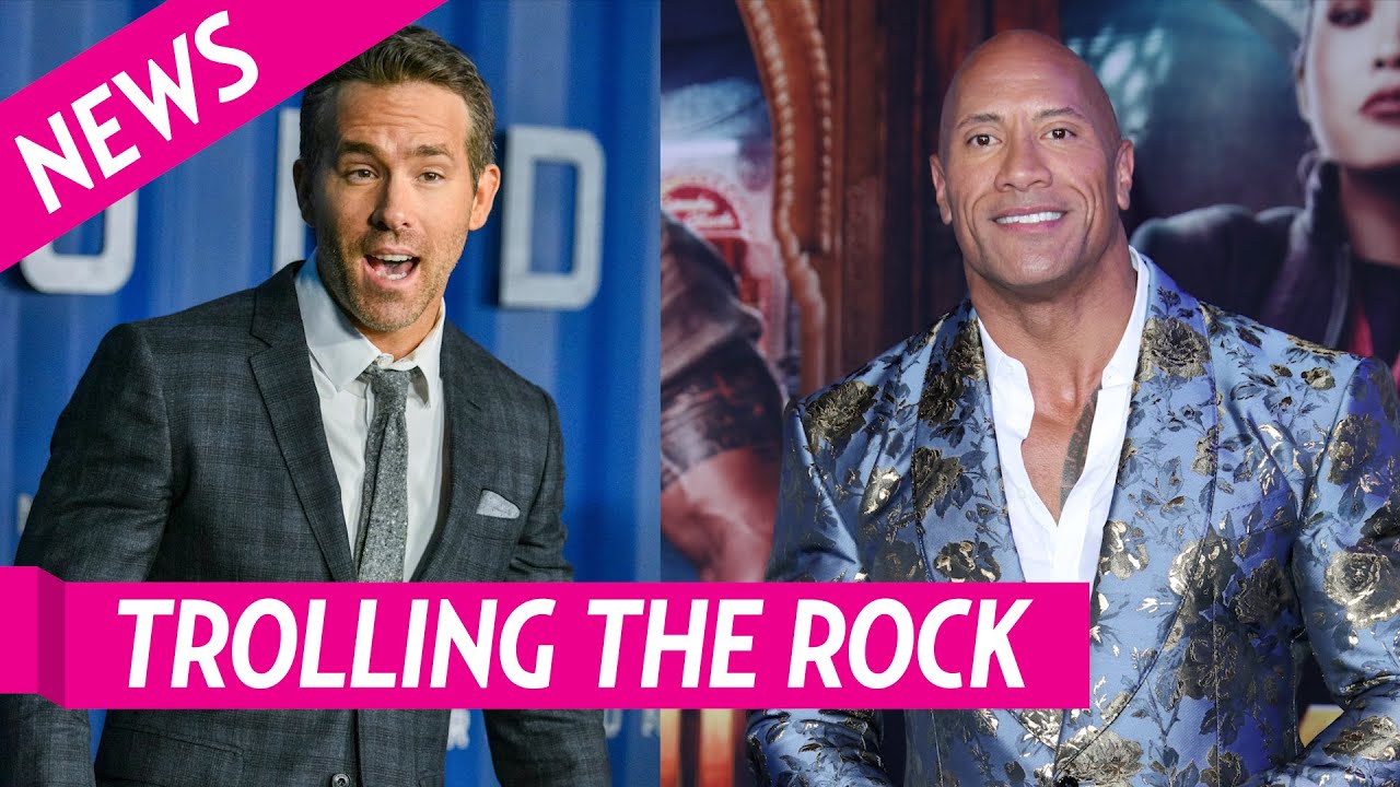 Ryan Reynolds Trolls The Rock After He Tears Down Front Gates With Bare Hands