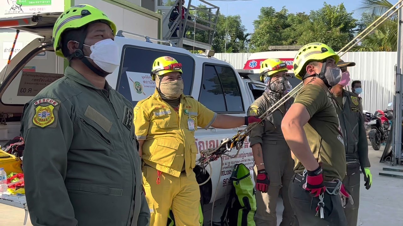 คลิปเต็ม ทีมปฏิบัติการกู้ภัยทางสูงRku Rope Rescue
