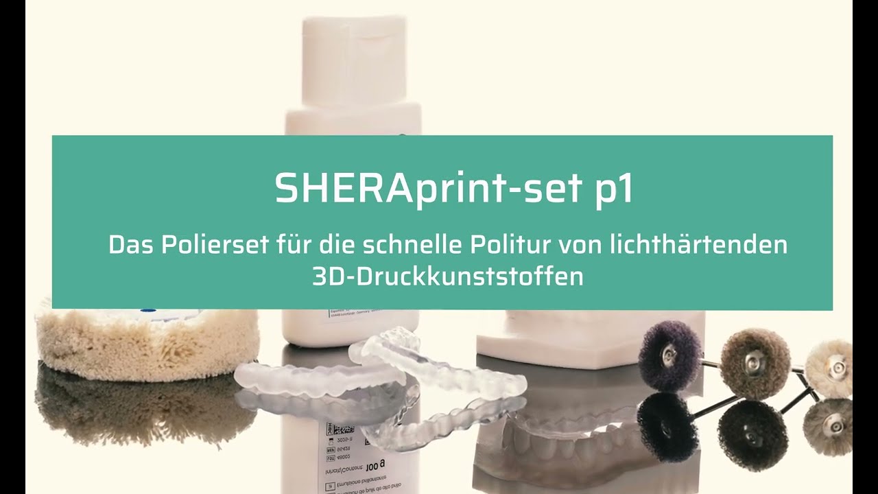 Polierset SHERAprint-set p1
