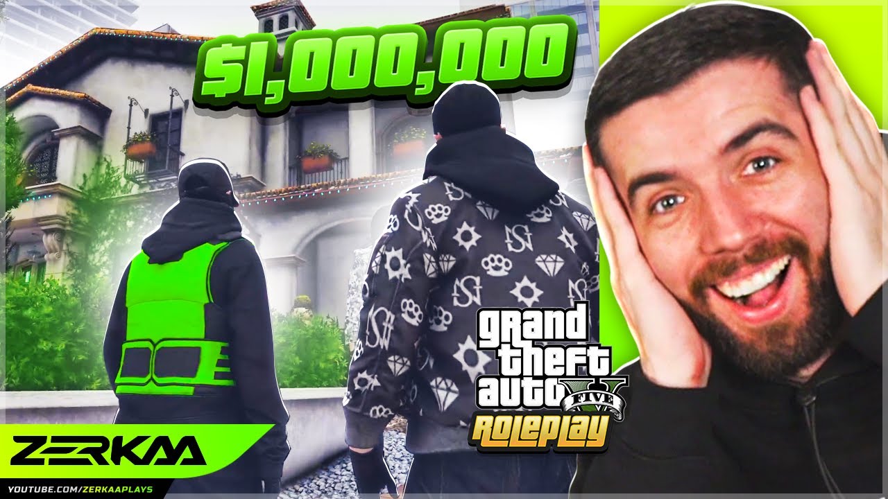 Buying A $1,000,000 Mansion In GTA 5 RP!