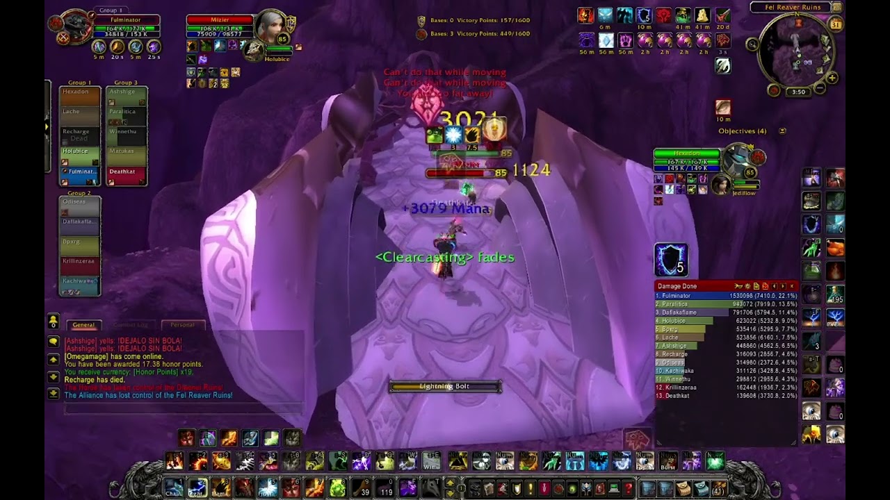 Elemental shaman #281 battleground 10-0 Cataclysm 4.3.4 (Whitemane)