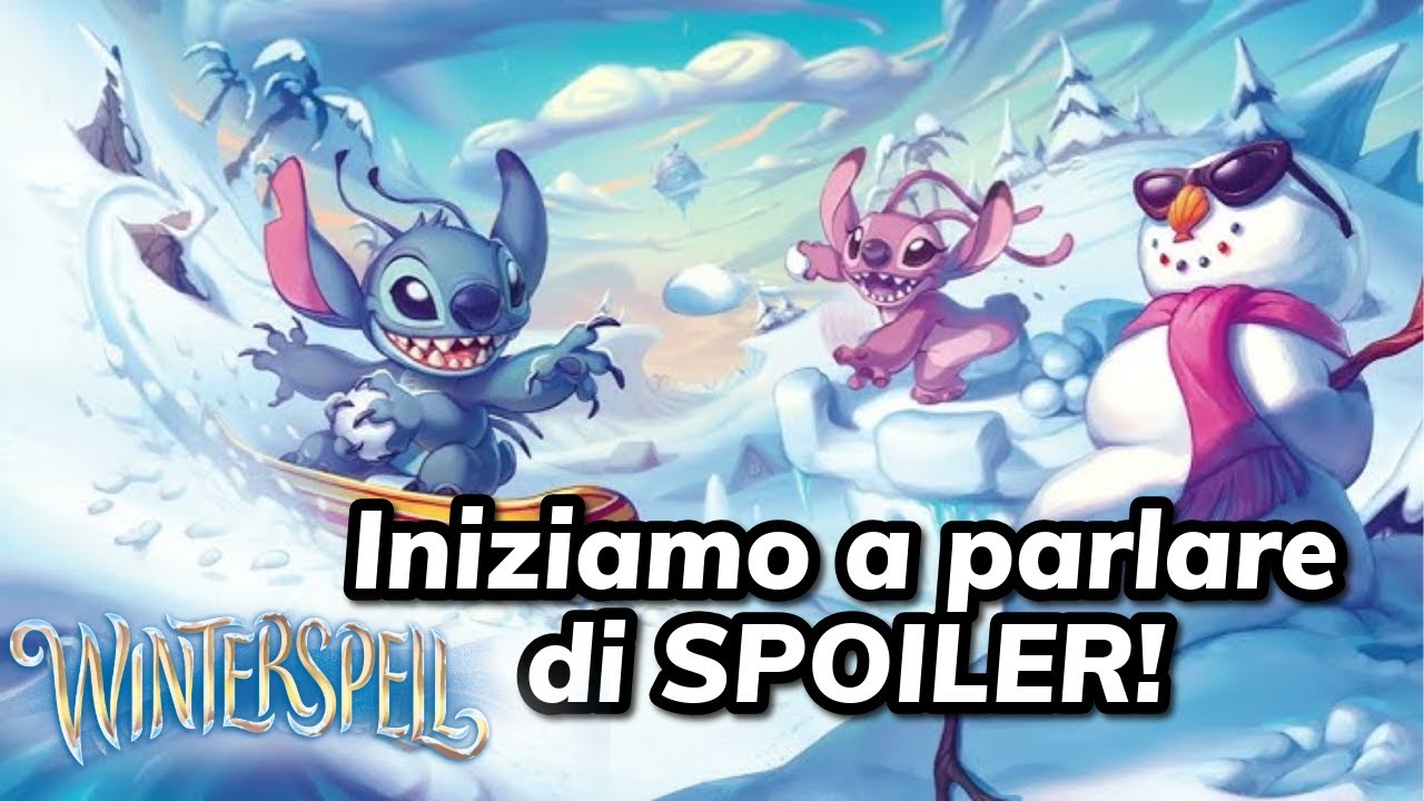 PRIMO SGUARDO agli SPOILER di WINTERSPELL #lorcana #ravensburg #ita