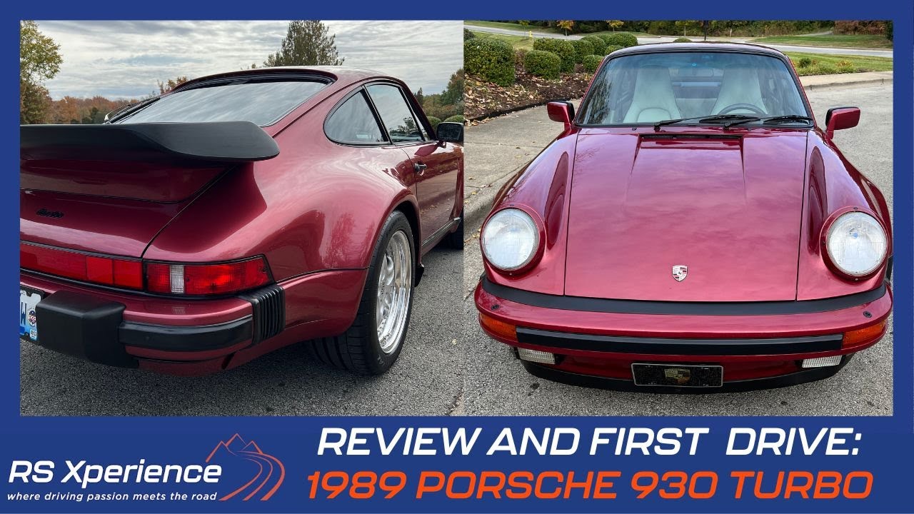DRIVING MY DREAM CAR! - 1989 PORSCHE 930 TURBO - WITH ANDY PAPA