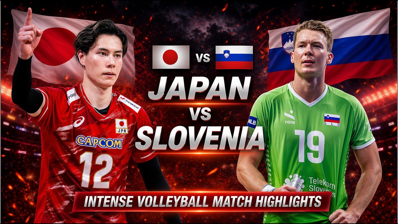 Japan vs Slovenia | Bronze Medal Match | Men's VNL 2026