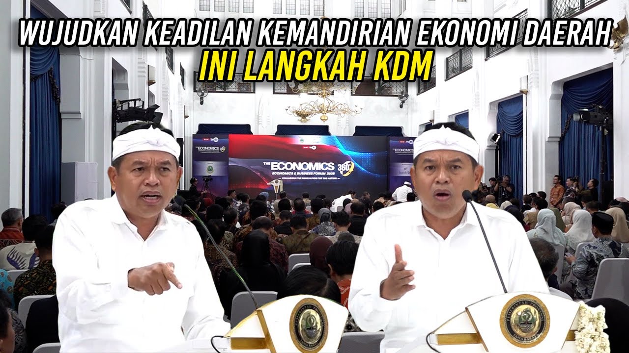 INI LANGKAH KDM UNTUK MEWUJUDKAN KEADILAN KEMANDIRIAN EKONOMI DAERAH