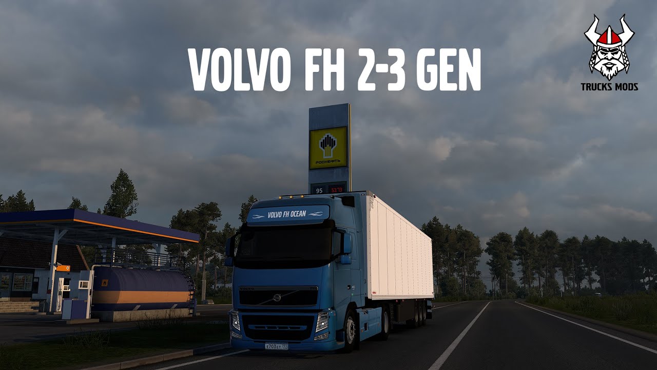 Volvo FH 2-3gen MODS ETS2.