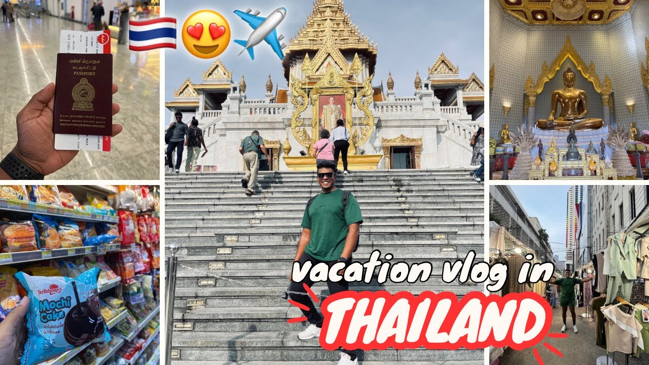 මාත් එක්ක Thailand යමුද?✈️🇹🇭|| උදේ 5 ඉදන්ම Shopping 😯 || Thailand Vlog 01 💰
