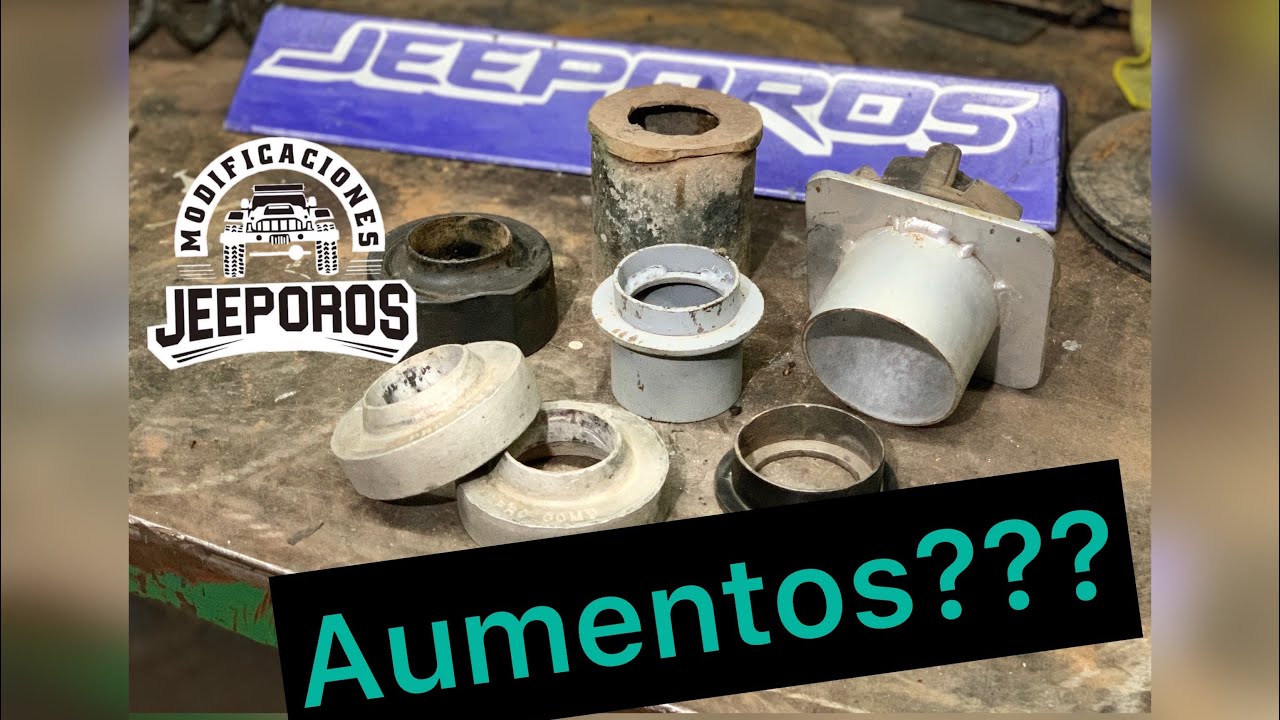 Aumentos, Blocks o Tacones para Jeeps, esto ocupas saber by Jeeporos Modificaciones