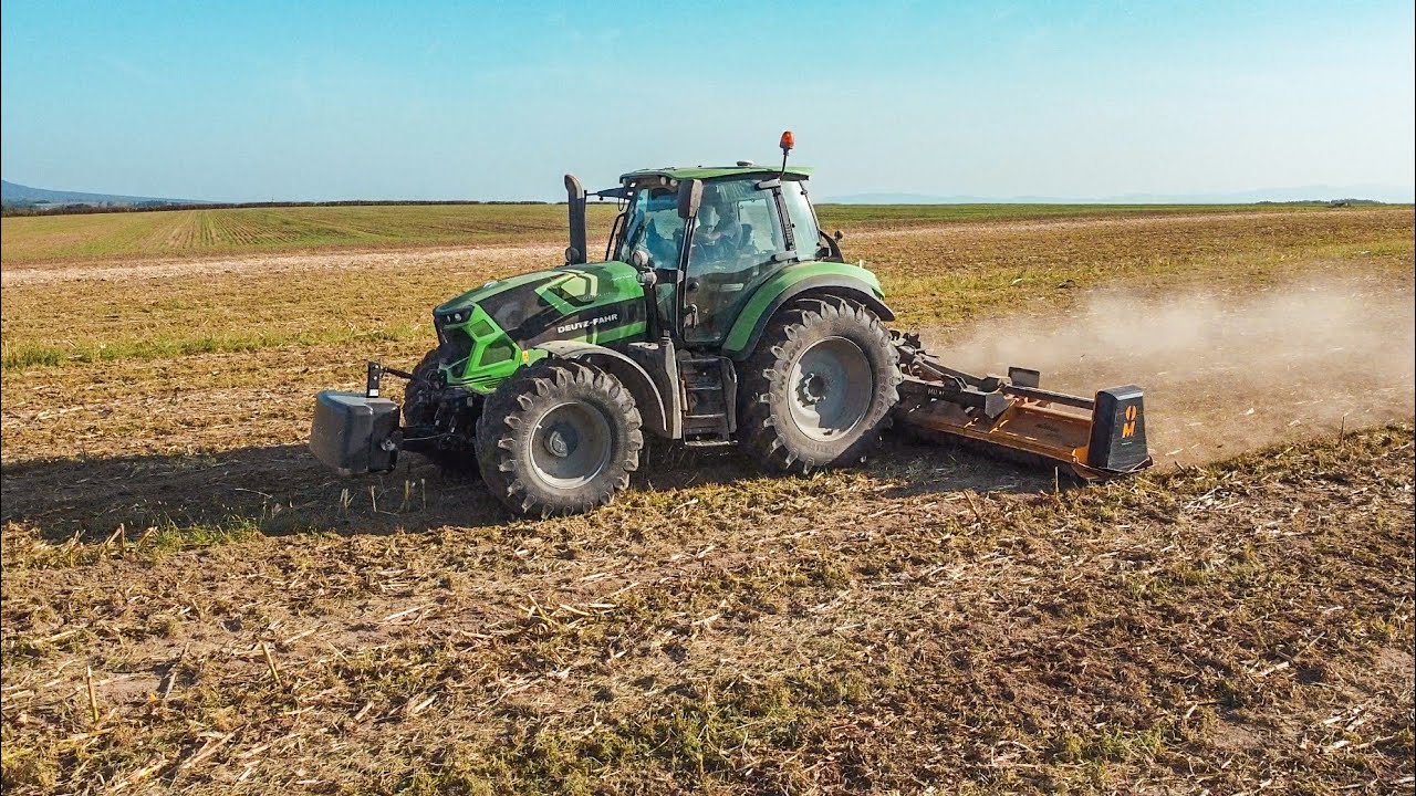 Deutz Fahr agroton 6165TTV & MÜTHING MU-M/F 600 VARIO