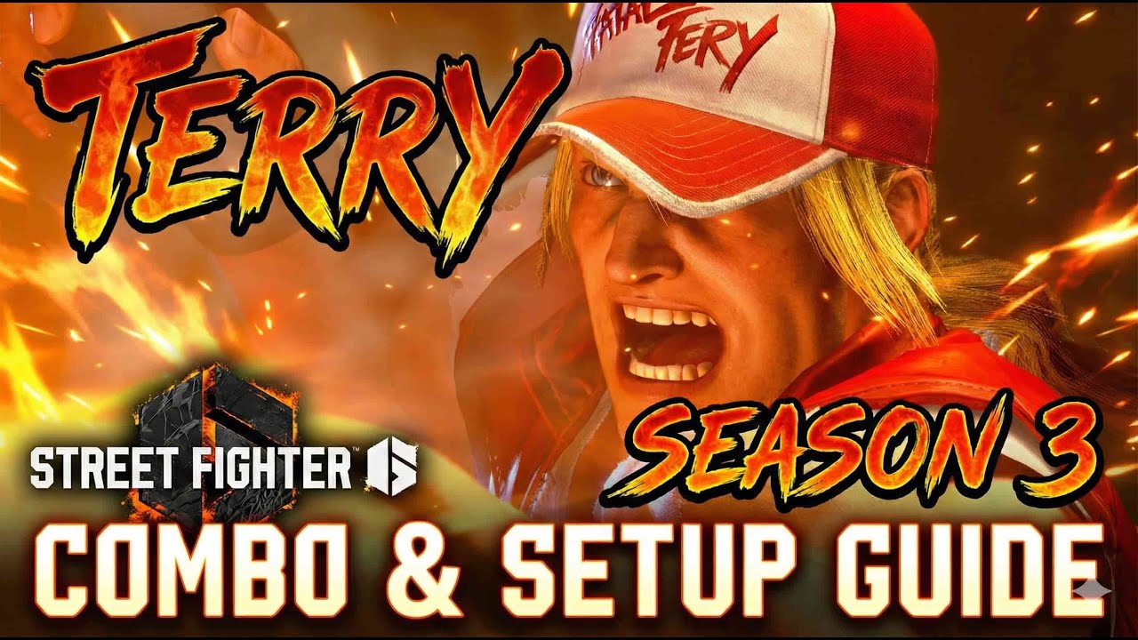 Classic TERRY Combos & Setup in Year3【STREET FIGHTER 6】