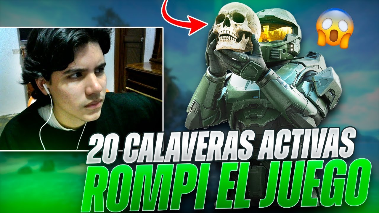 Activé 20 Calaveras en Halo y Esto Pasó | Halo CE
