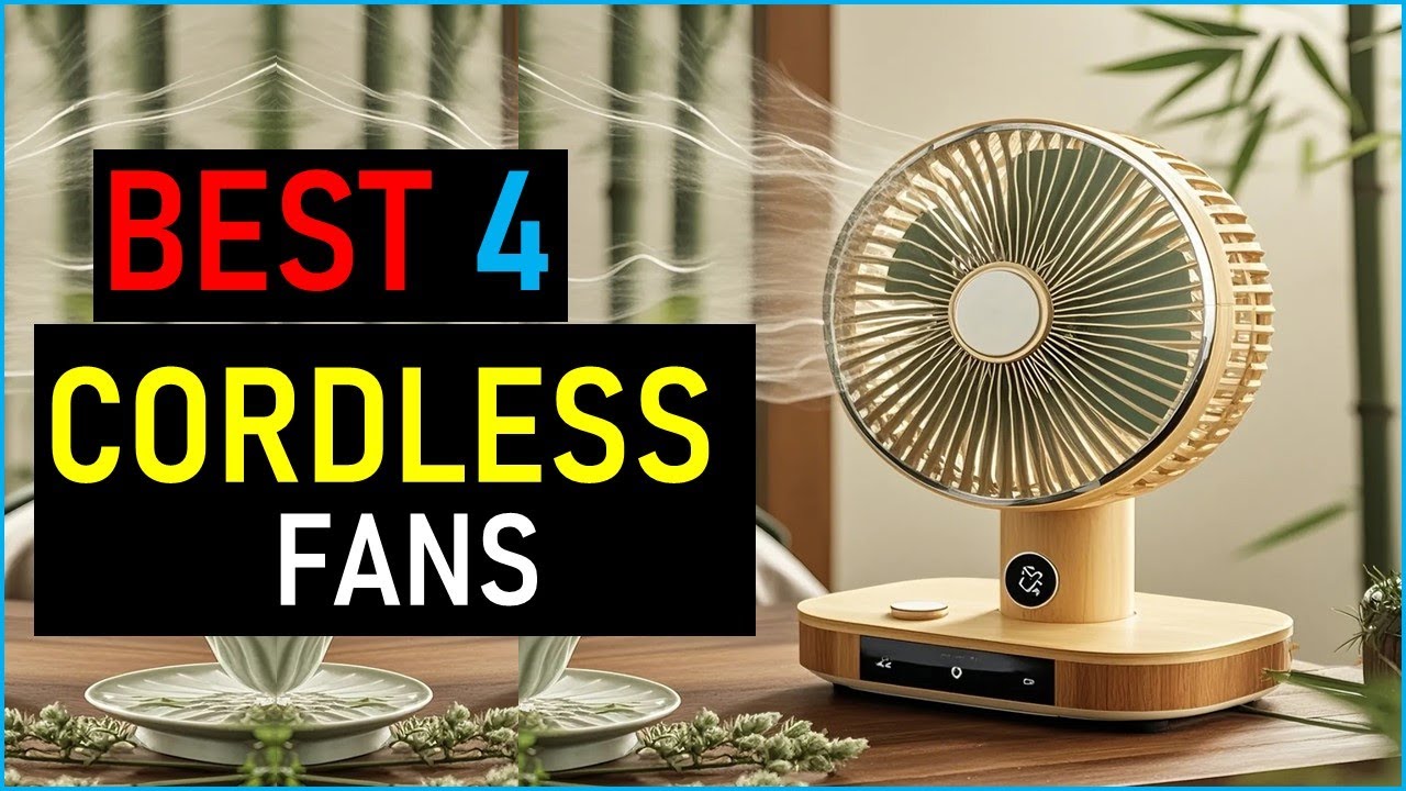 Top 4 Best Cordless Fans  in 2025