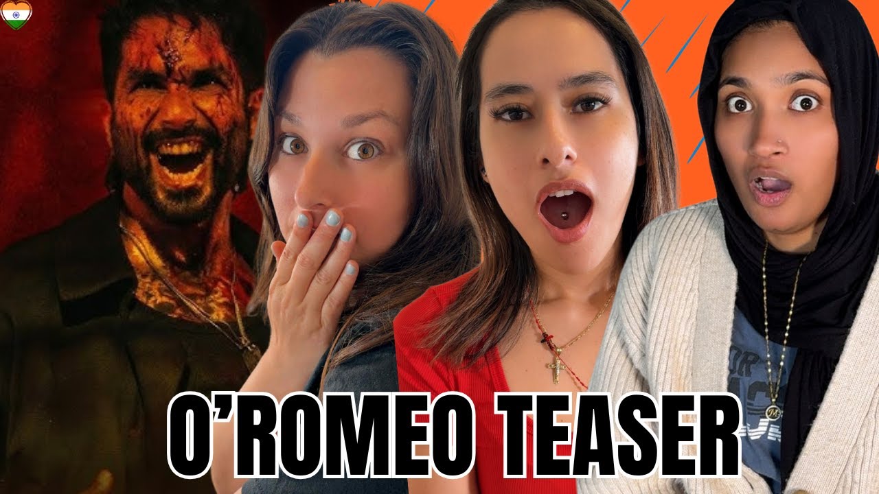 Peek Into World Of O'Romeo| Sajid N | Vishal B l Shahid K | Triptii D | REACTION!!