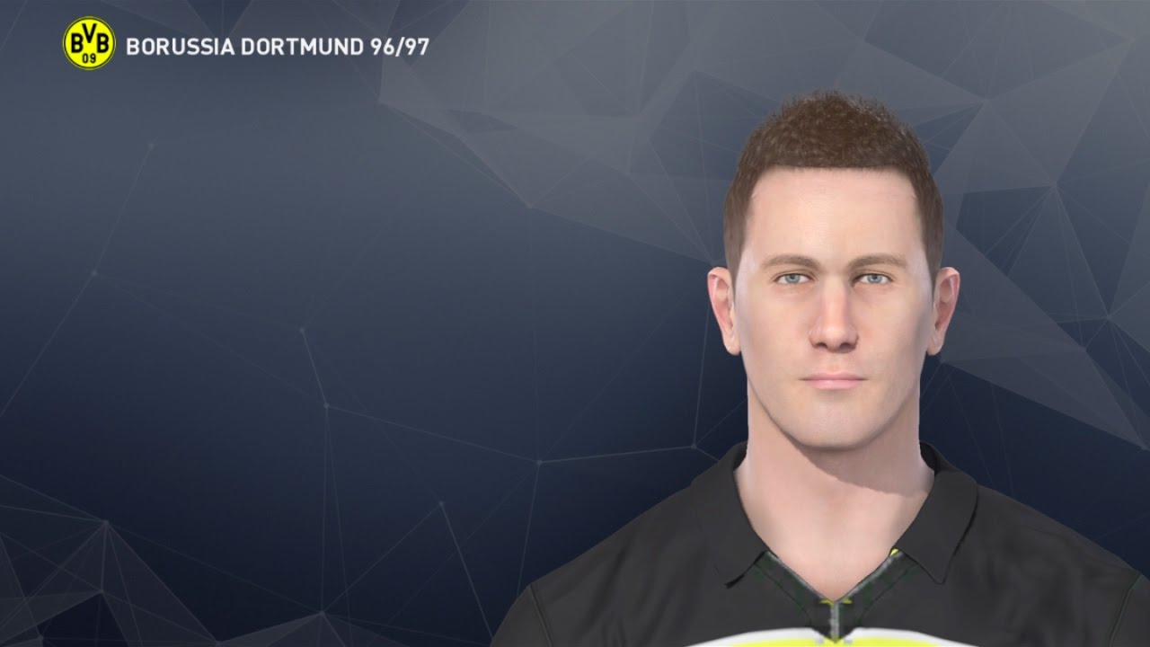 L. Ricken PES 2017 face & stats (Borussia Dortmund 96/97)