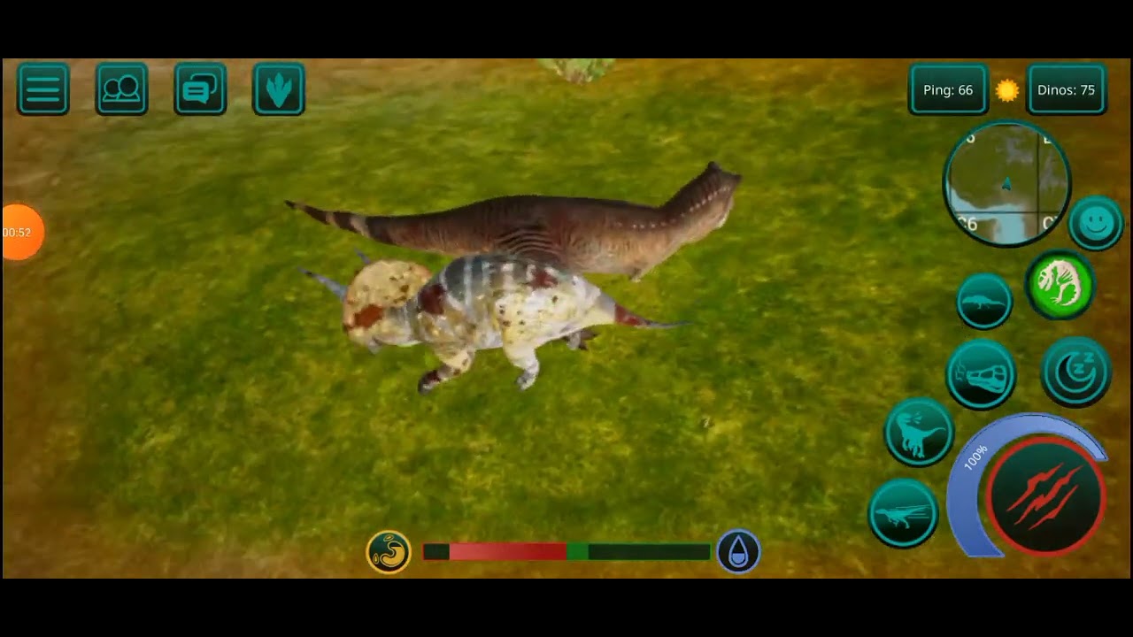 rex vs trike -tbe cursed isle-