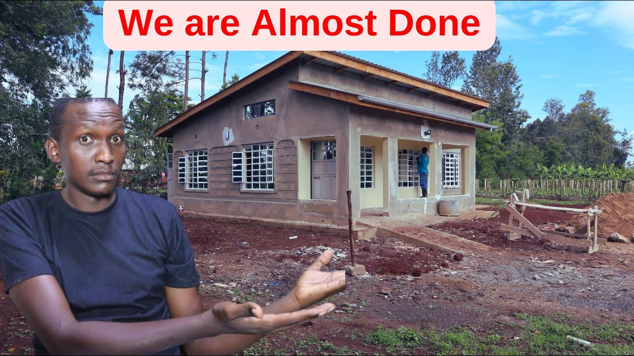 Finishing Building a 3 bedroom House on a Budget/ Cost of Construction Kenya